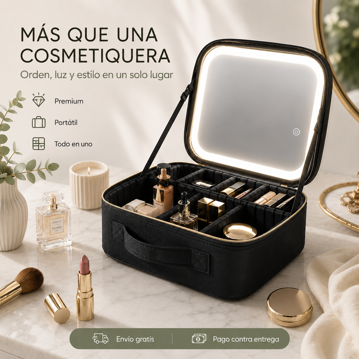 GlowCase™ | Cosmetiquera LED Premium
