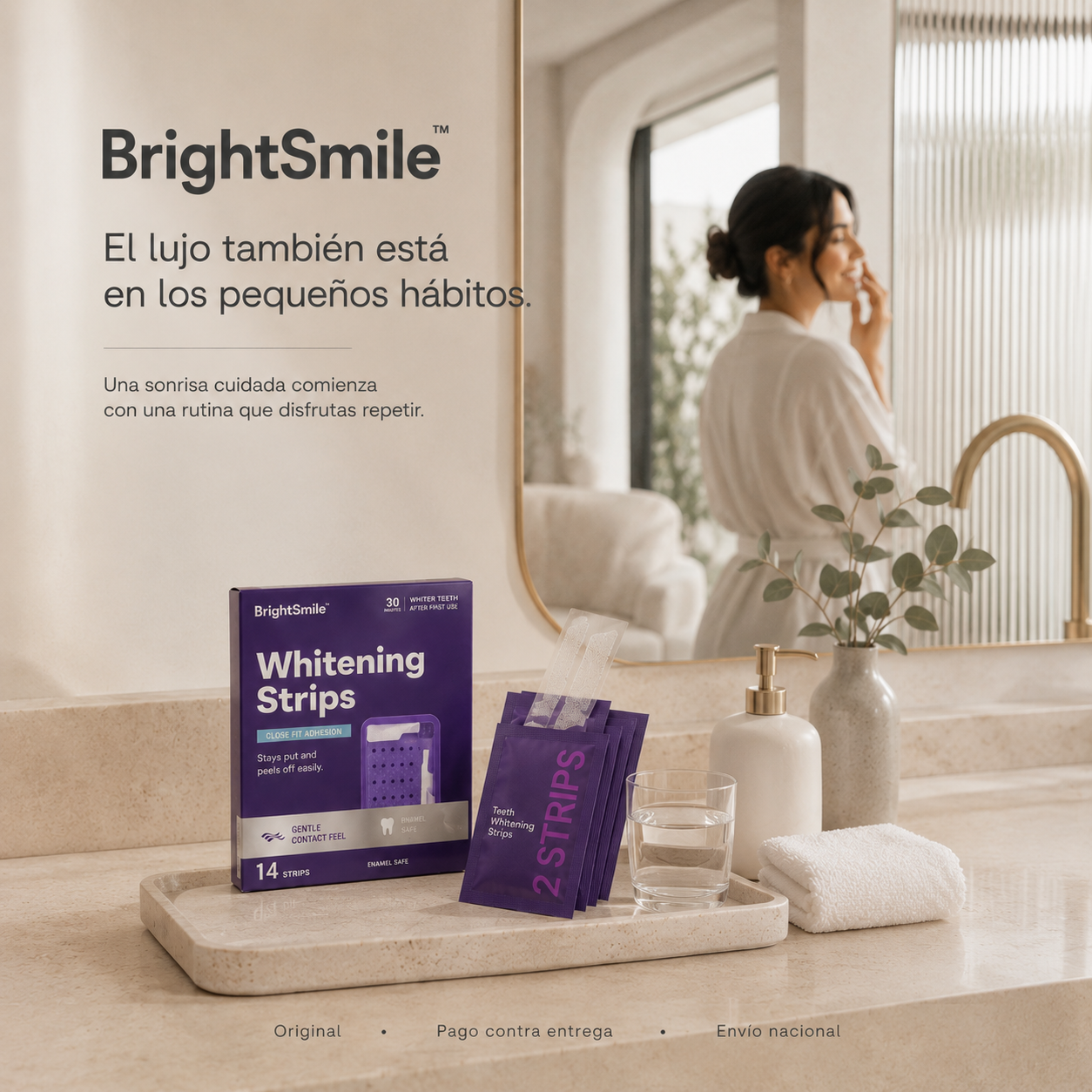 BrightSmile® | Tiras Dentales Blanqueadoras