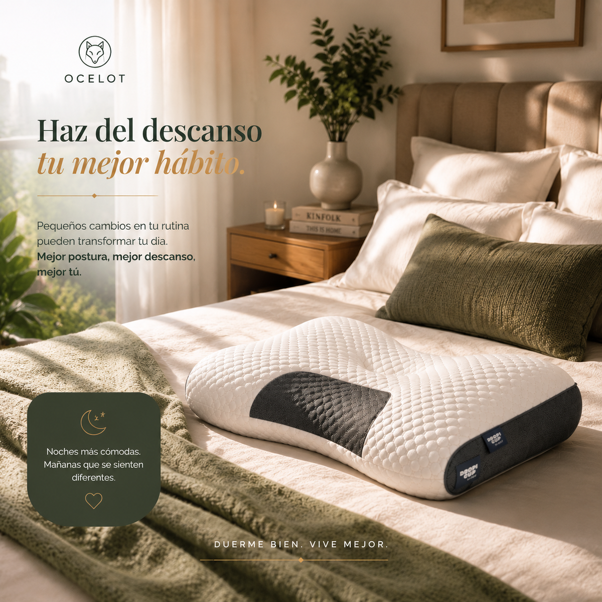 Nuvessa™ | Almohada Cervical Ergonómica
