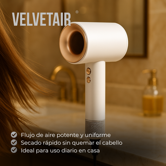 VelvetAir® | Secador de Cabello de Alta Potencia