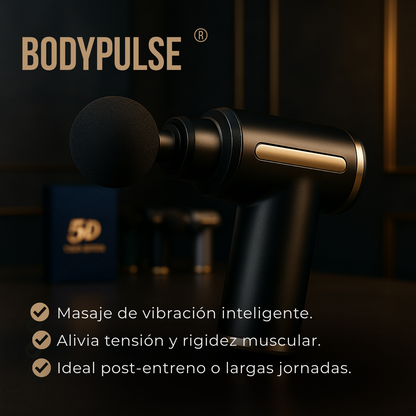 BodyPulse® | Pistola Masajeadora Inteligente