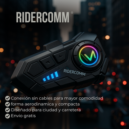 RiderComm® | Intercomunicador para motocicleta