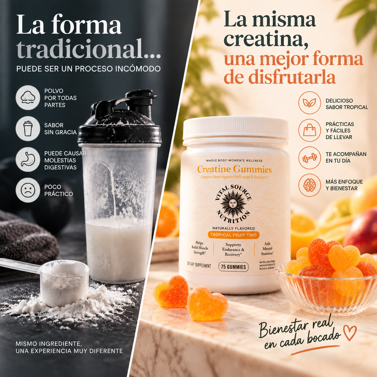 Gomitas de Creatina | Vital Source®