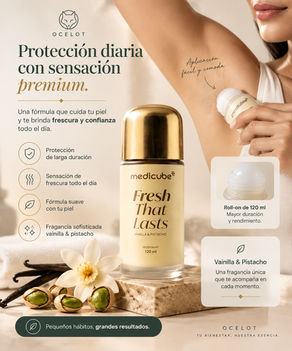 Desodorante Vainilla y Pistacho |Medicube Fresh That Lasts®