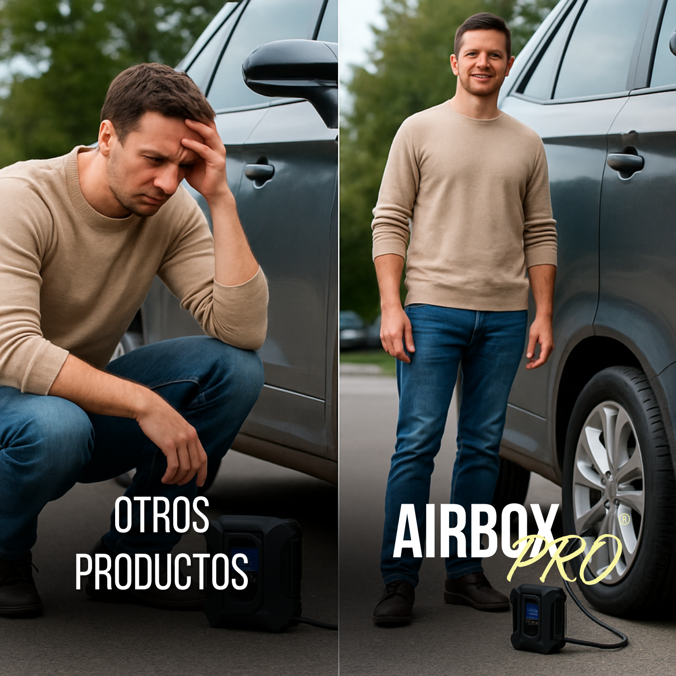 AirboxPro® | Compresor de Aire Portatil