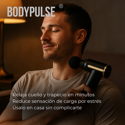BodyPulse® | Pistola Masajeadora Inteligente