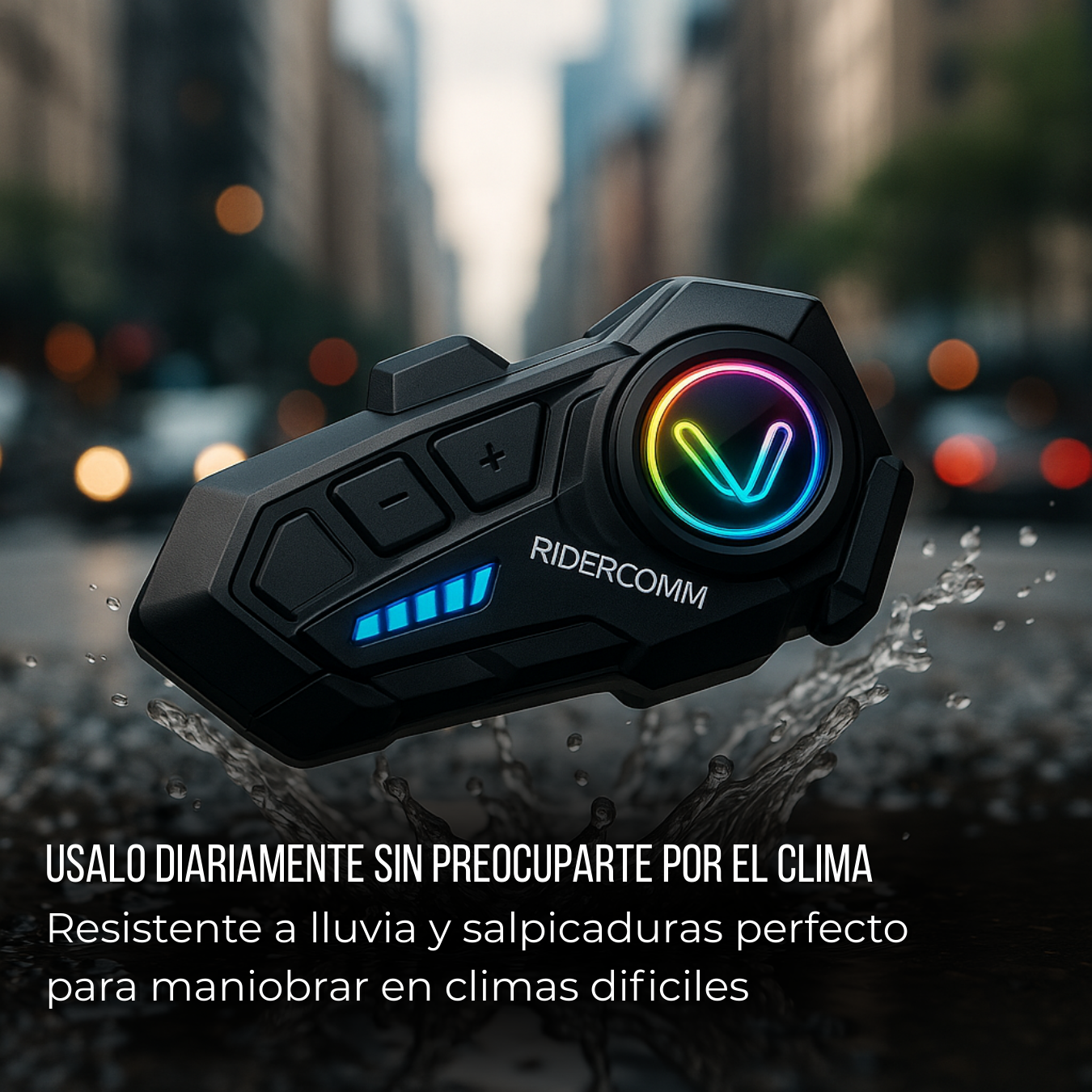 RiderComm® | Intercomunicador para motocicleta