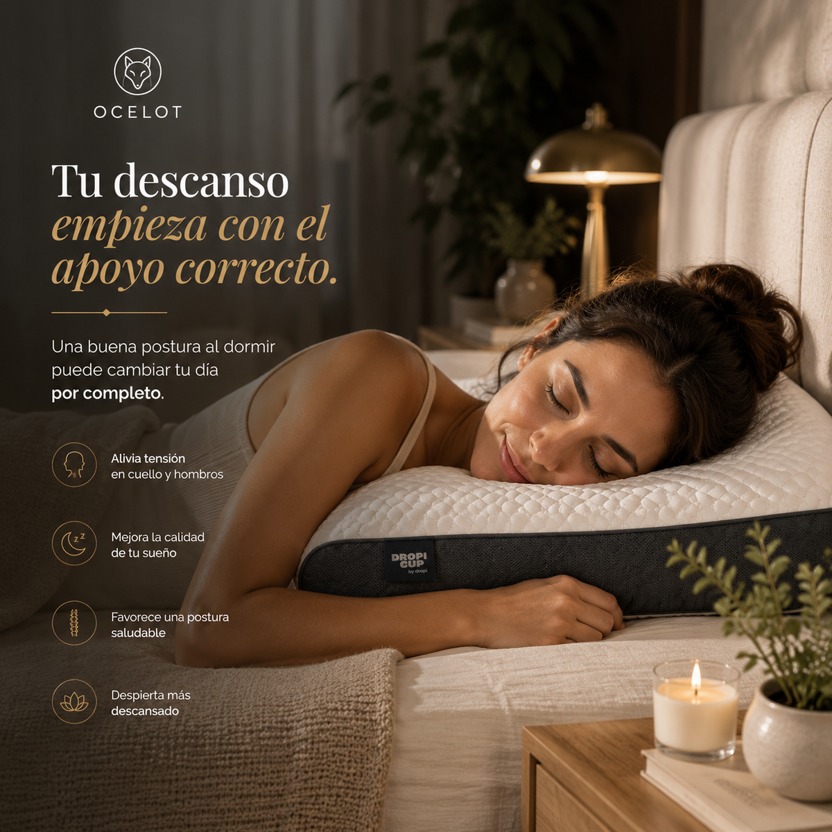 Nuvessa™ | Almohada Cervical Ergonómica