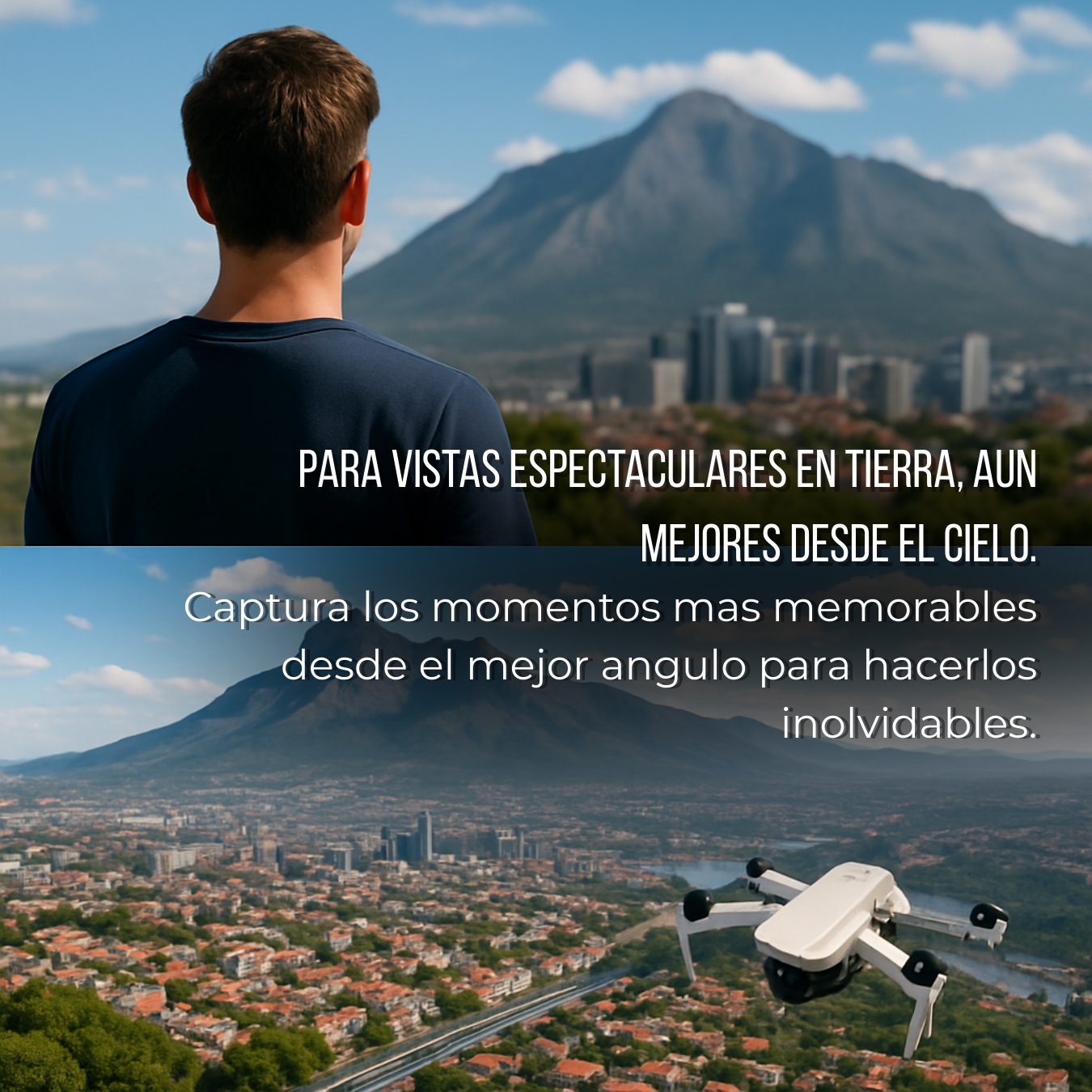 AirSmart+® | Dron Inteligente Dual-Camara
