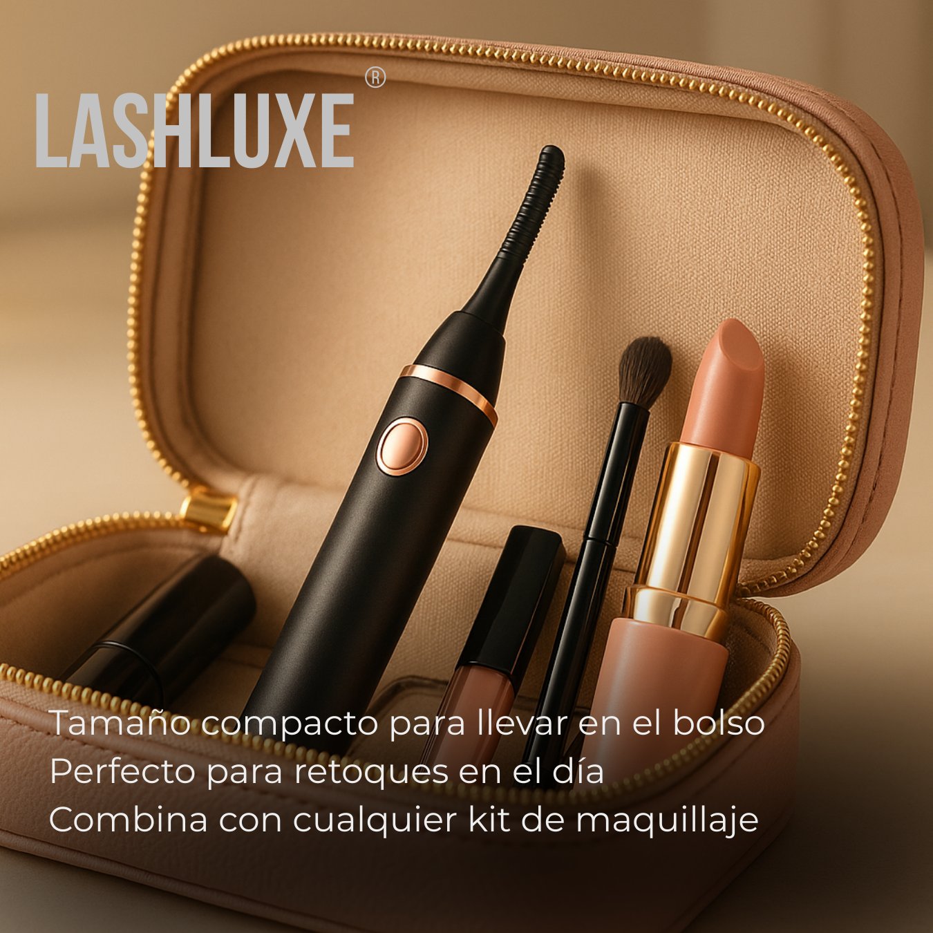 LashLuxe® | Rizador de Pestañas Electrico