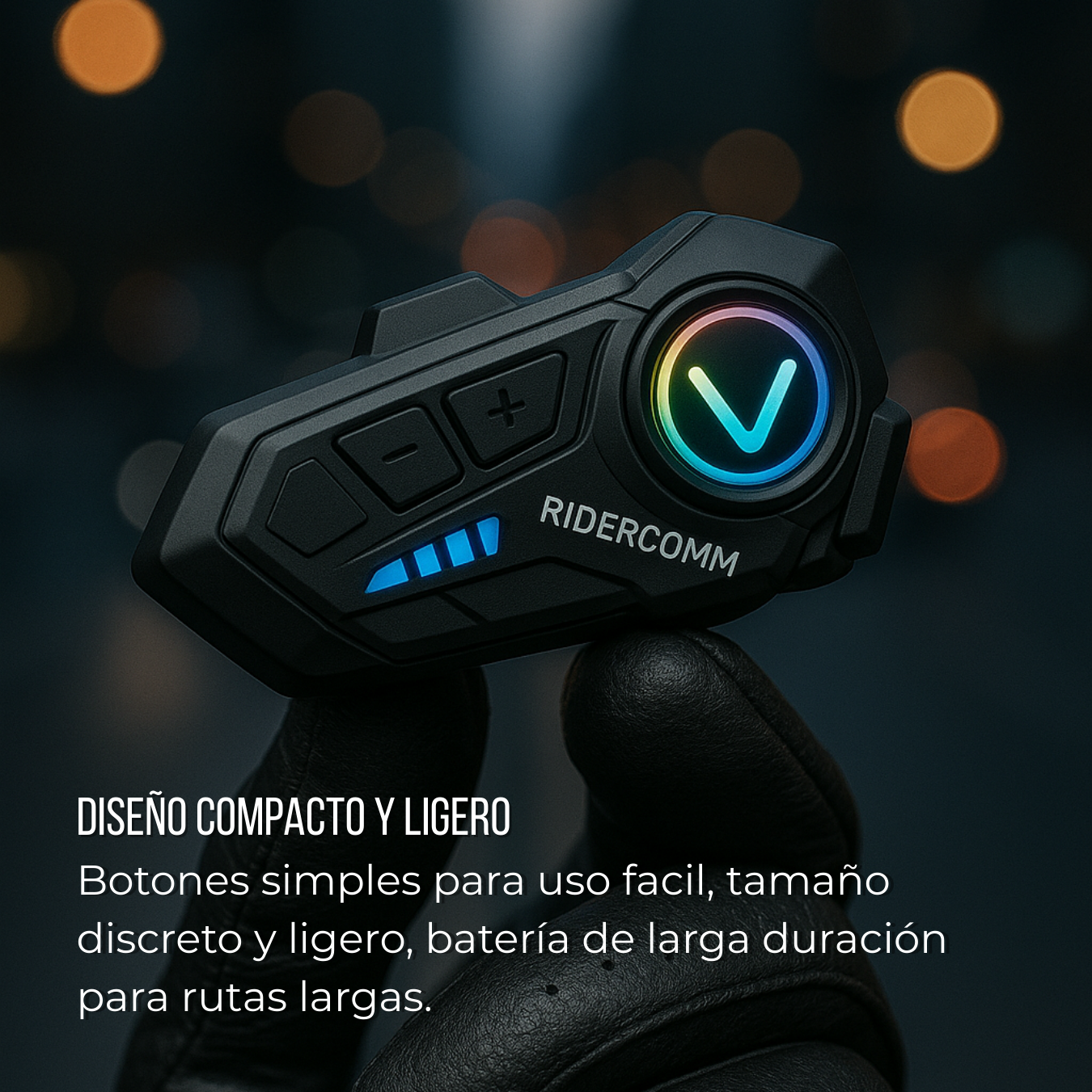 RiderComm® | Intercomunicador para motocicleta