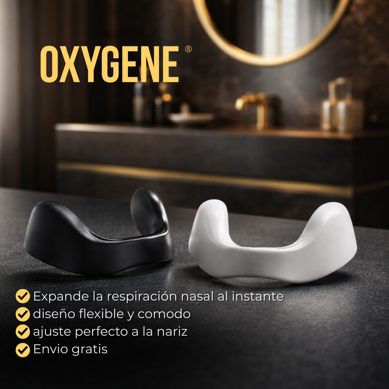 Oxygene® | Tiras Nasales Magneticas