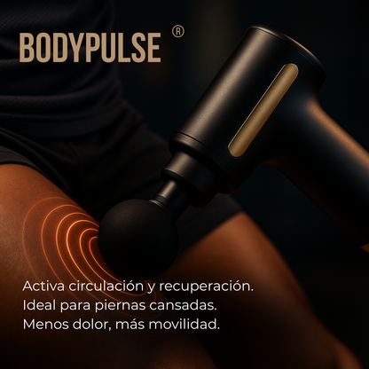 BodyPulse® | Pistola Masajeadora Inteligente