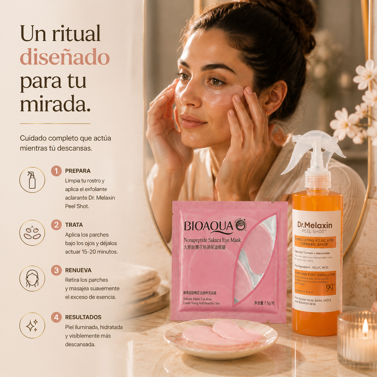 Serum aclarante instantaneo | Dr. Melaxin®