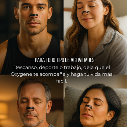 Oxygene® | Tiras Nasales Magneticas