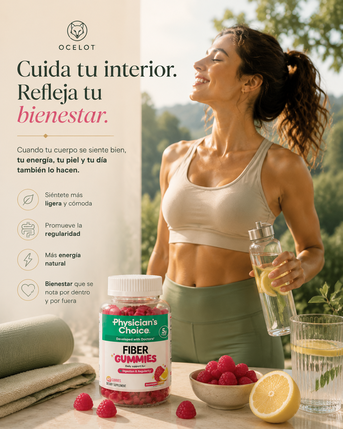 Gomitas de fibra | Physician Choice®
