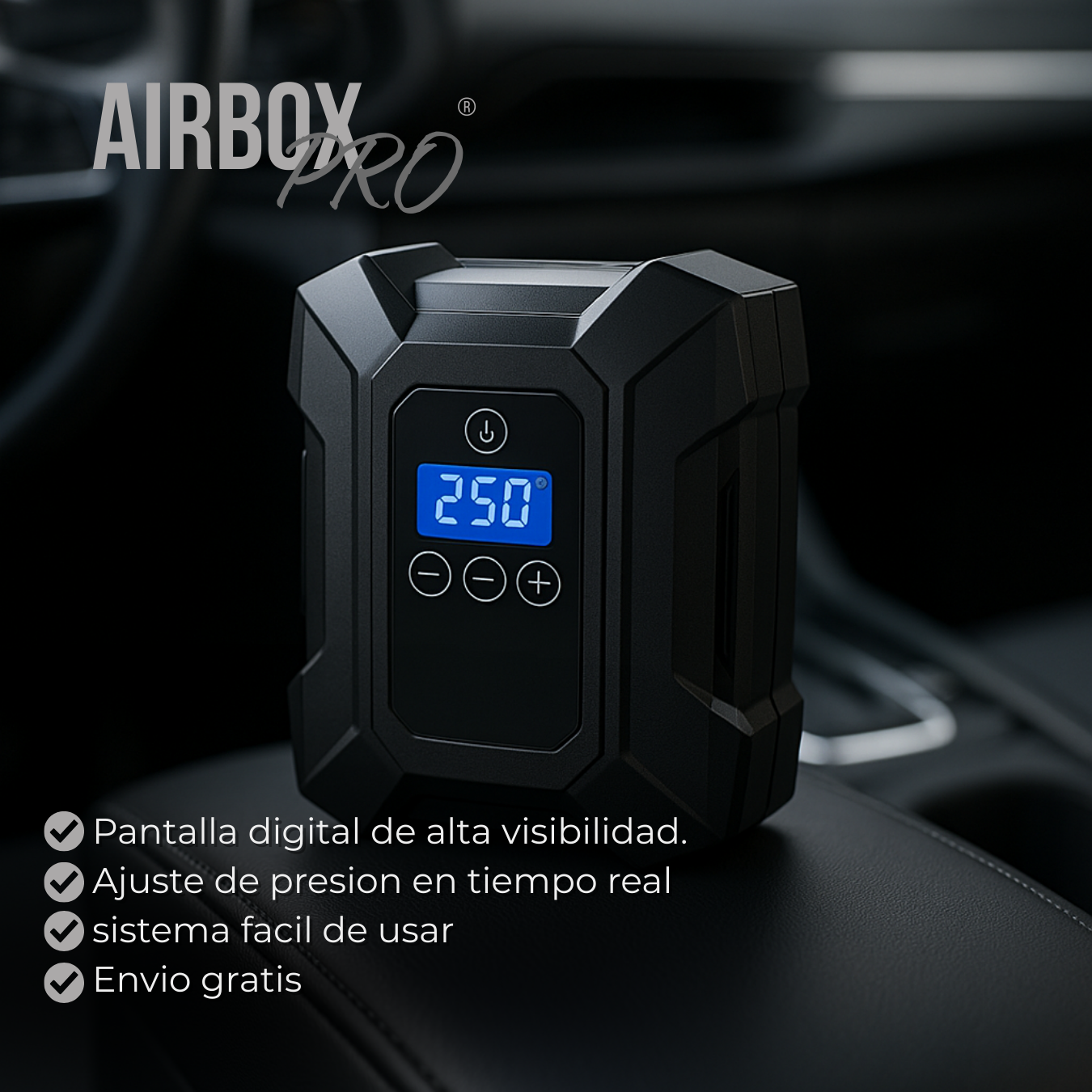 AirboxPro® | Compresor de Aire Portatil