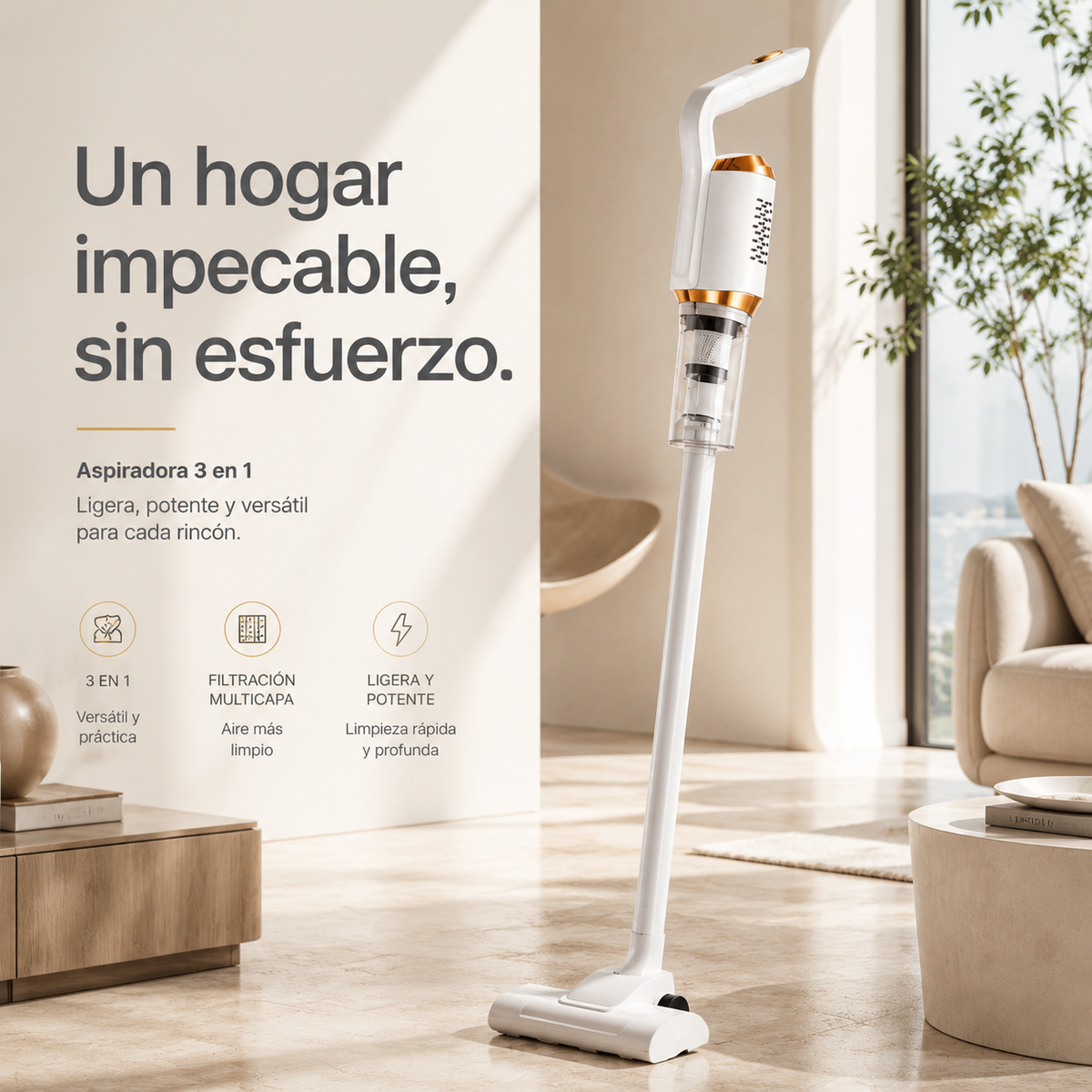 CleanPro 3® | Aspiradora multifuncional 3 en 1