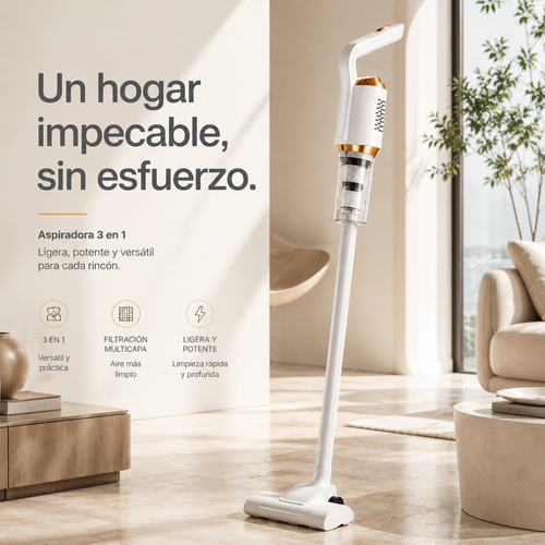 CleanPro 3® | Aspiradora multifuncional 3 en 1