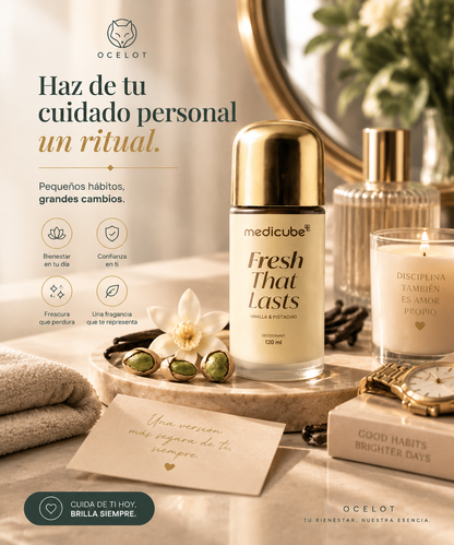 Desodorante Vainilla y Pistacho |Medicube Fresh That Lasts®