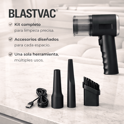 BlastVac® | Mini Aspiradora Portátil