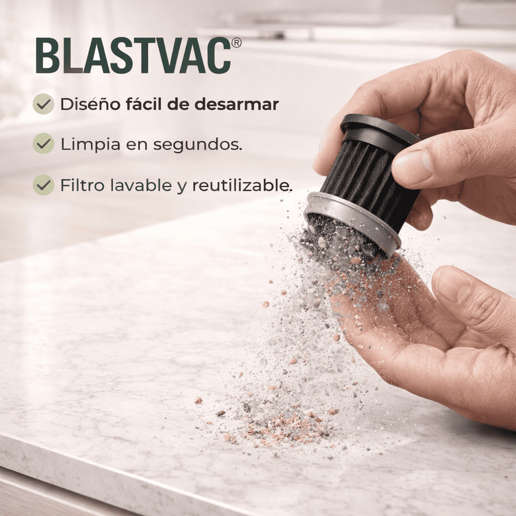 BlastVac® | Mini Aspiradora Portátil