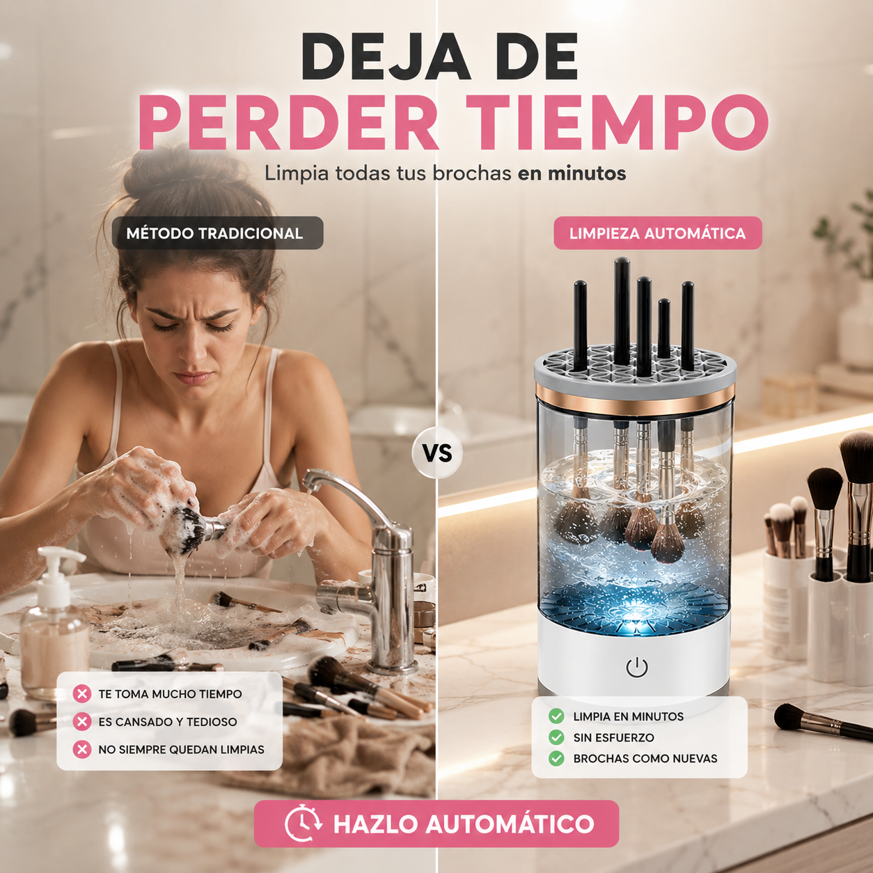 Brushéa™ | Limpiador de Brocha Profesional