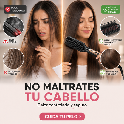 Veloura™| Cepillo Alisador Profesional