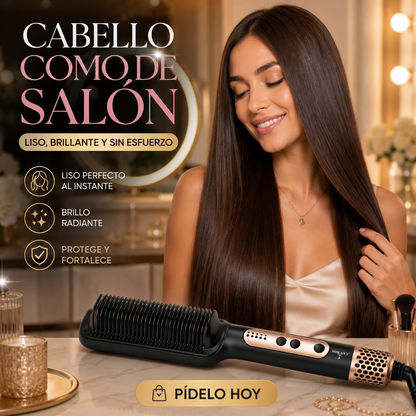 Veloura™| Cepillo Alisador Profesional