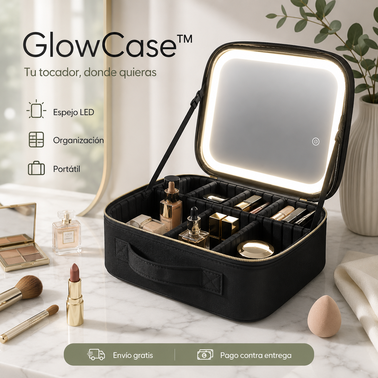 GlowCase™ | Cosmetiquera LED Premium