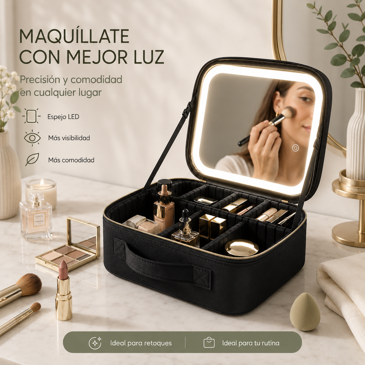 GlowCase™ | Cosmetiquera LED Premium