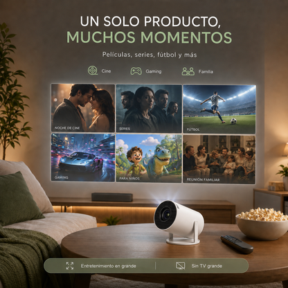 LumiCast™ | Mini Proyector Portátil