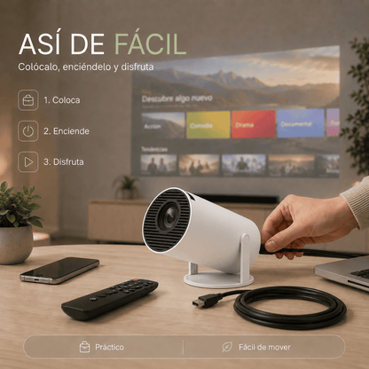 LumiCast™ | Mini Proyector Inteligente