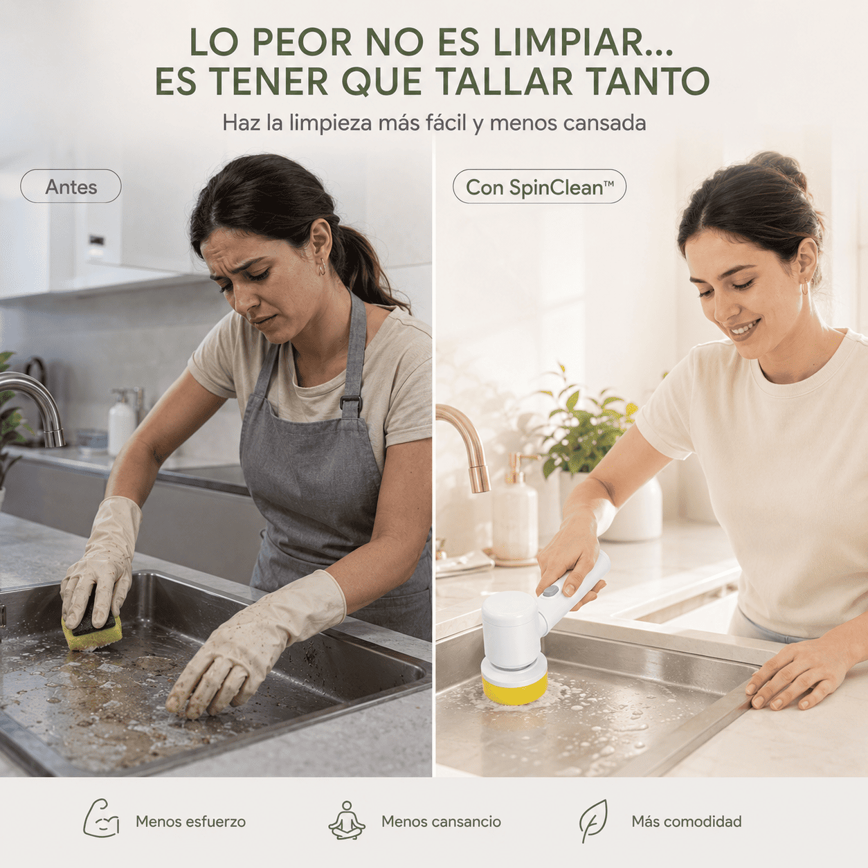 SpinClean™ | La ayuda que tus manos estaban pidiendo