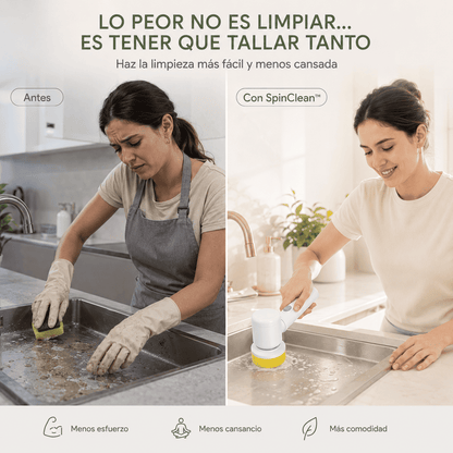 SpinClean™ | La ayuda que tus manos estaban pidiendo