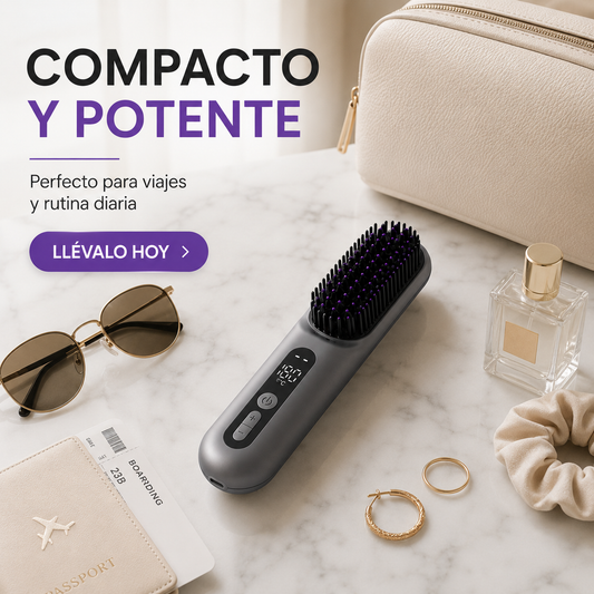 Sleeky™ | Cepillo Alisador 2 en 1