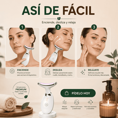 AuraZen™ | Masajeador Facial Inteligente