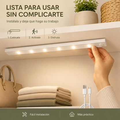 NightGlow™ | Luz Inteligente con Sensor de Movimiento