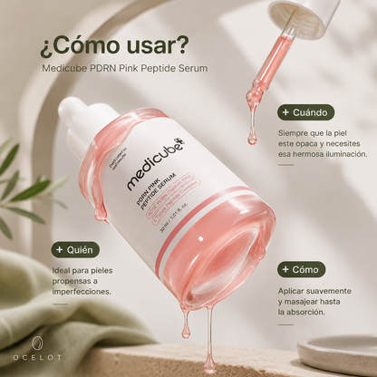 Medicube® Serum Rosa Aceite de Salmón con Peptidos