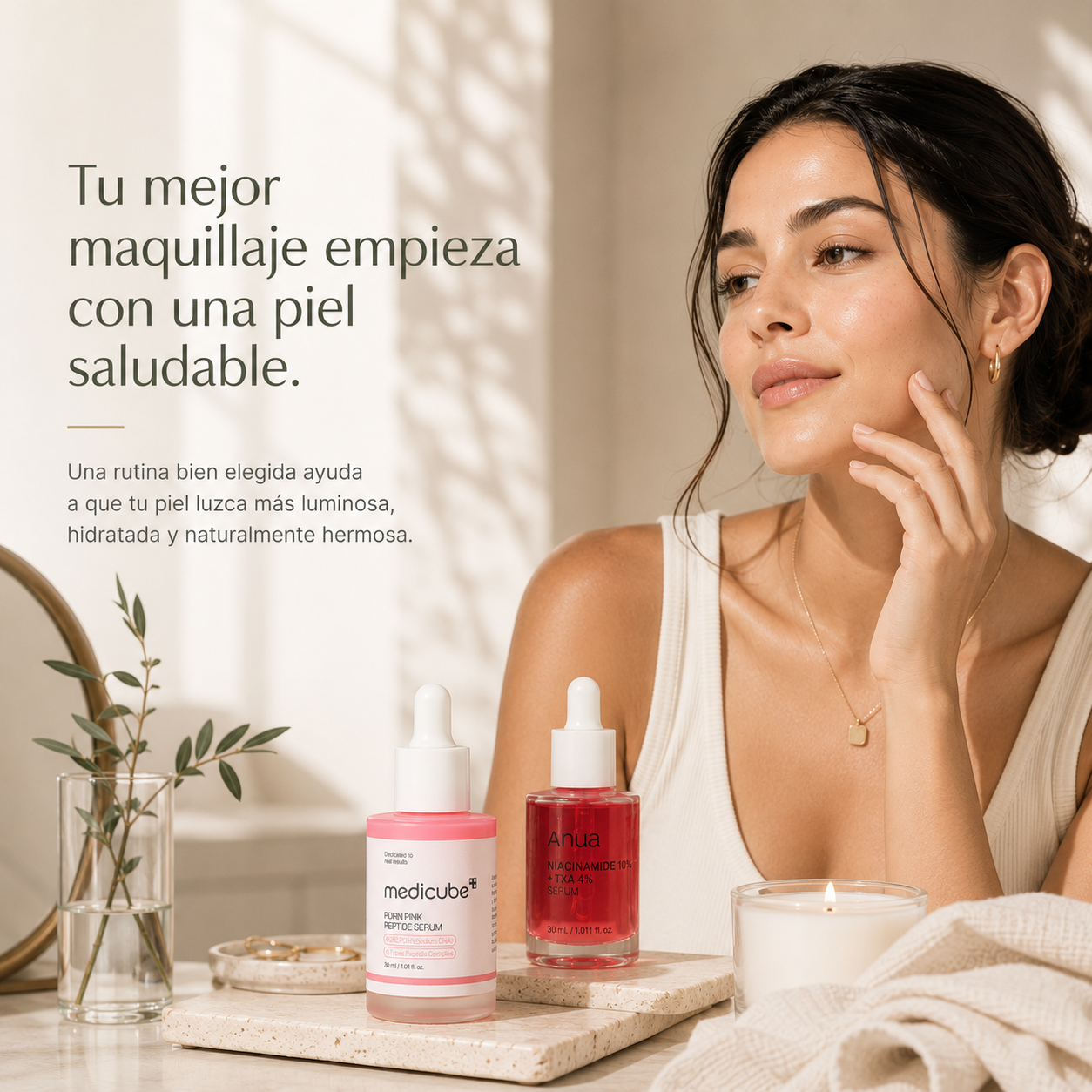 Medicube® Serum Rosa Aceite de Salmón con Peptidos