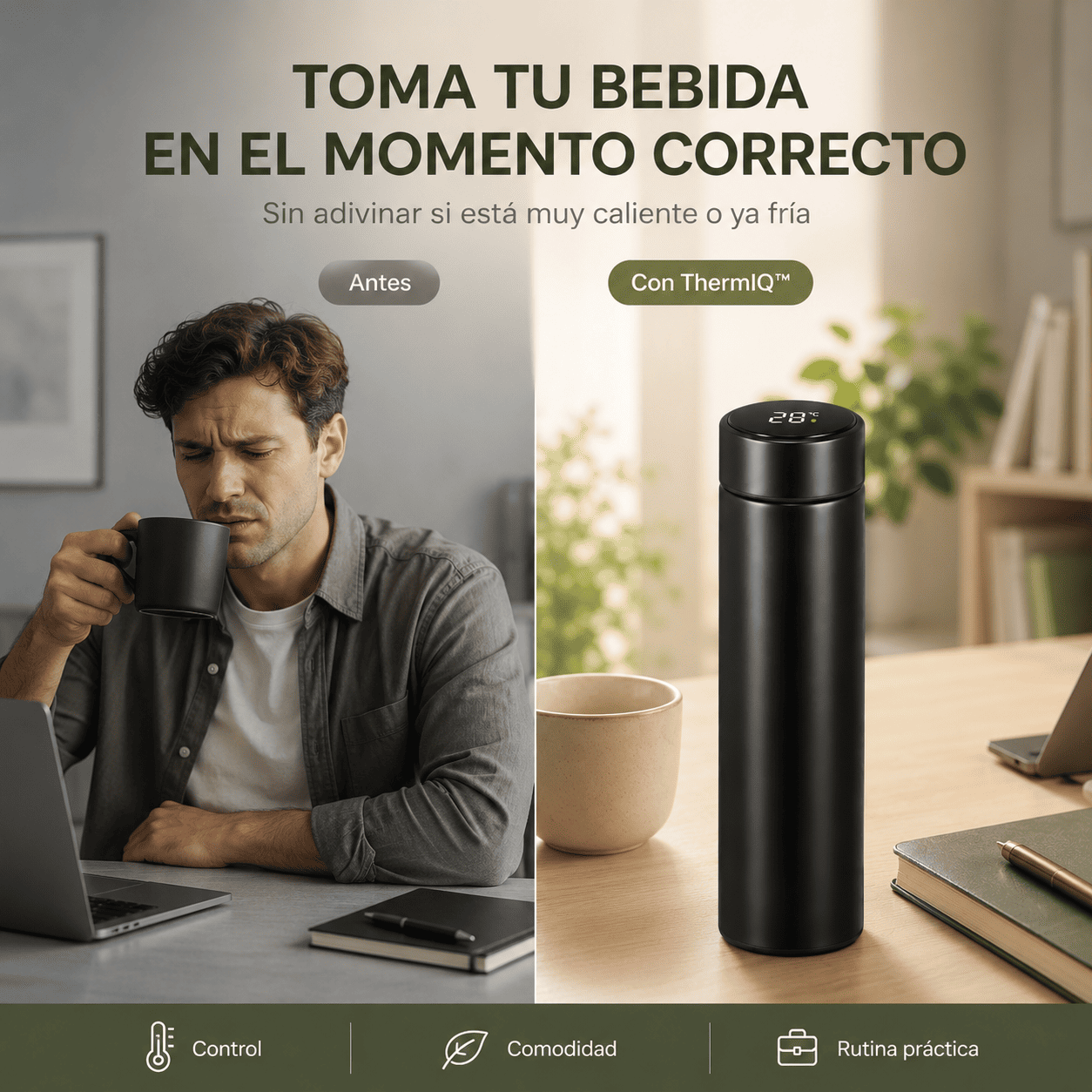 ThermIQ™ | Taza Térmica Inteligente