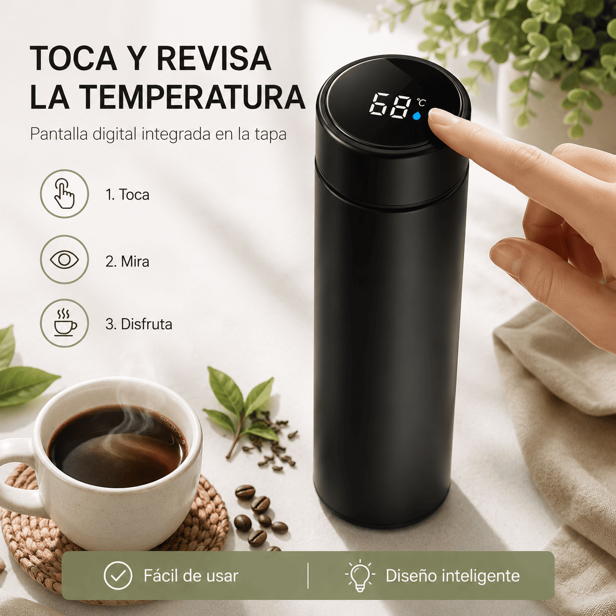 ThermIQ™ | Taza Térmica Inteligente