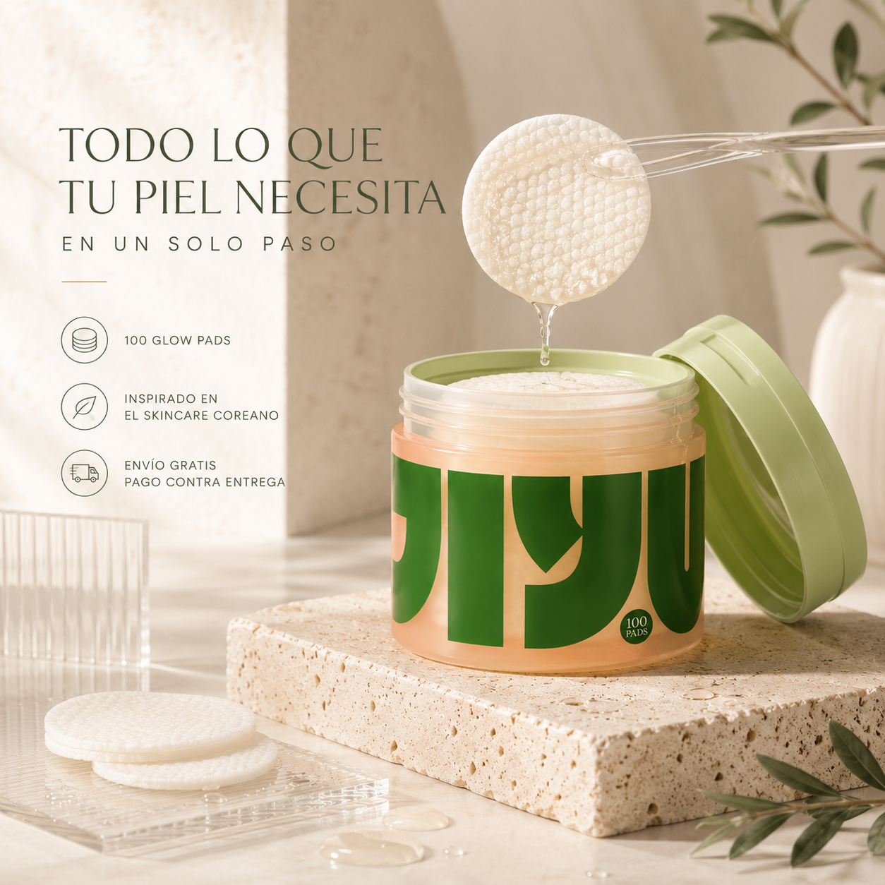 JIYU | Almohadillas Skincare Coreanas
